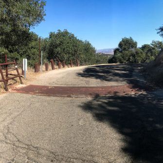 Summit of Drum Canyon Road