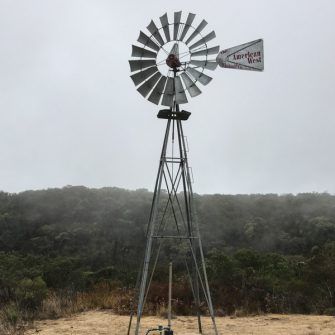 Wind mill on Painted Cave Road