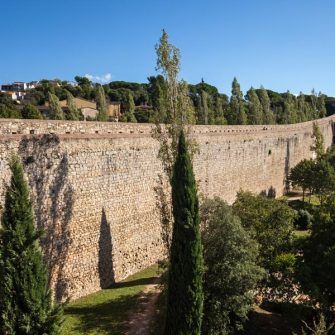 City wall, Girona