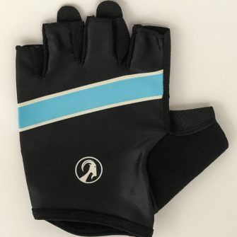 Stolen Goat cycling glove for summer with blue stripe