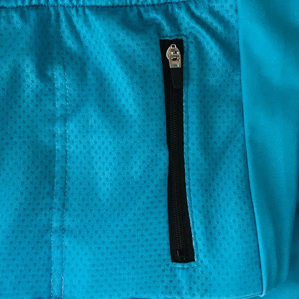 Zip pocket on Stolen Goat cycling jersey