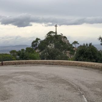 Views over the Cross of San Salvador Felanitx Mallorca 