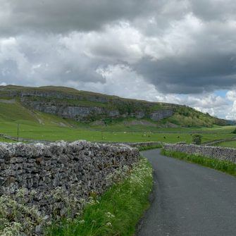 Cycling Etape du Dales copyright Epic Road Rides-11 Road towards Arncliffe, Yorkshire Dales