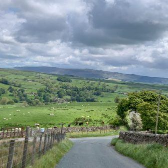 Cycling Malham Cove Yorkshire Dales copyright Epic Road Rides-5 The view down towards Malham
