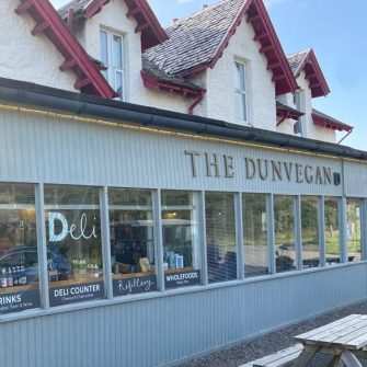 The Dunvegan cafe exteror