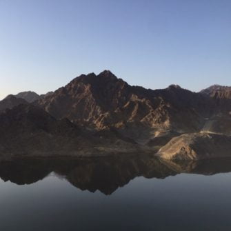 Mountain in Hatta, UAE