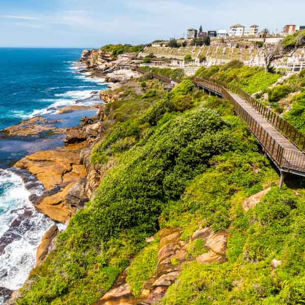Coogee to Bondi coastal walk, Sydney