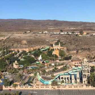 Water park that you pass on this Gran Canaria cycling route