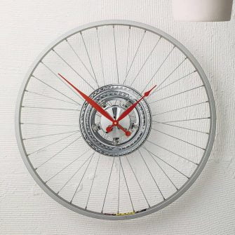 Bike wall clock
