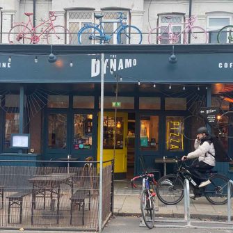Dynamo cycling cafe bar and restaurant London