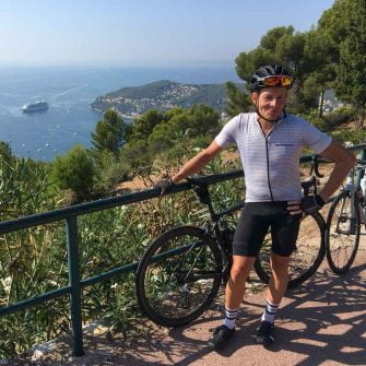 Cycling Eze near Nice with Veloguide cycling tours