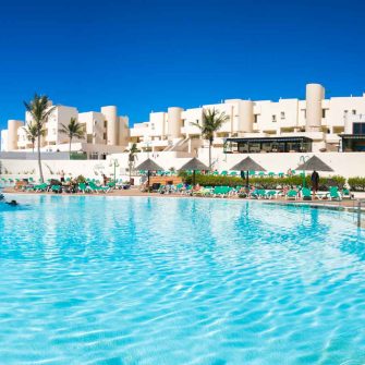 Pool and hotel at Club La Santa Lanzarote
