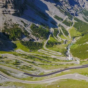 Gotthard Pass, Switzerland on Ride & Seek's Caesour tour from London to Rome